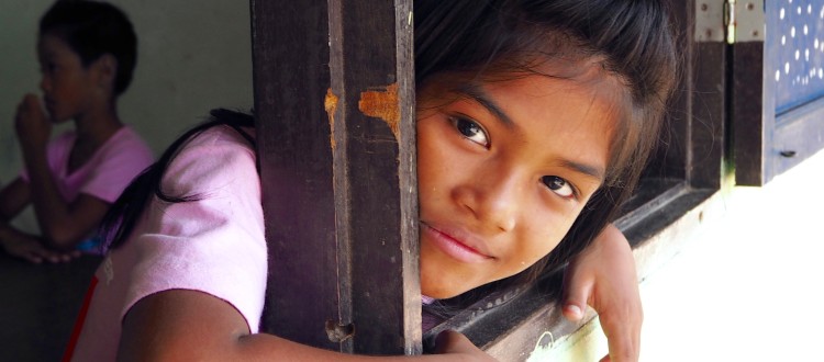 Student at the Burmese Learning Center in Kuraburi