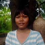 Kaow Nieow - moken student following our scholarship program for underprivileged education