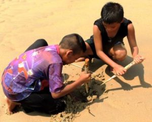 Moken children - cultural preservation day, a North Andaman Network project