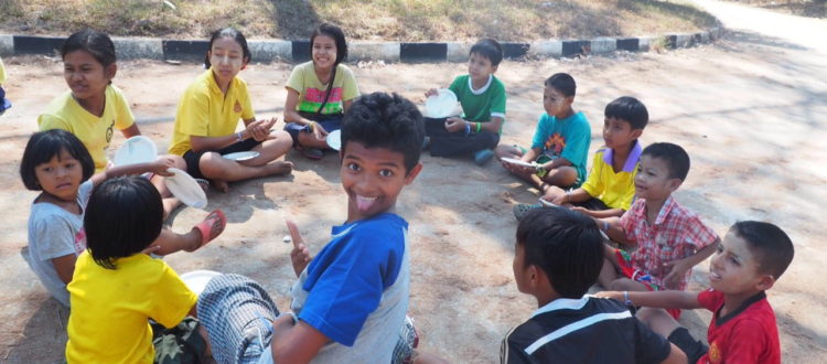 Game Day at Burmese Learning Center Kuraburi