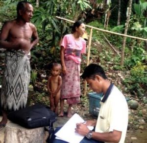 Migrant children enrollment for the Burmese Learning Center in Kuraburi Thailand