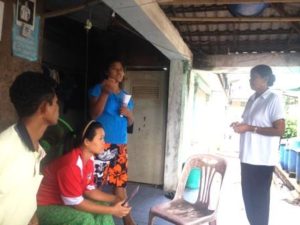 Migrant children enrollment for the Burmese Learning Center in Kuraburi Thailand