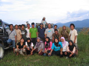 Community members at a North Andaman Community Tourism Network site visit