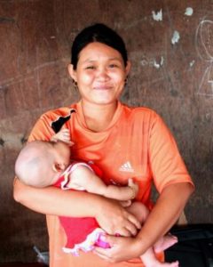 A Burmese Learning Center Parent, Kuraburi Thailand