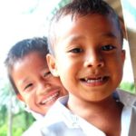 students at the Burmese Learning Center in Kuraburi