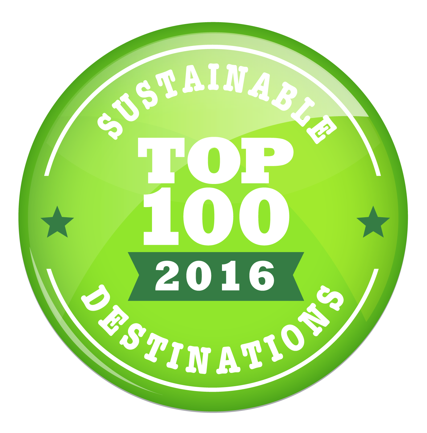 Sustainable Top 100 Green Destinations 2016