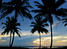 Tung Dap Deserted Beach Sunset
